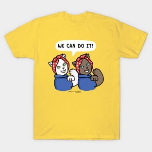 We Can Do It Cats #1 English T-Shirt